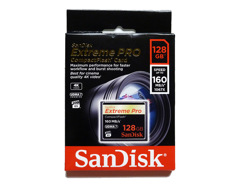 SanDisk SDCFXPS-128G-X46 ExtremePro コンパクトフラッシュ Extreme Proシリーズ 128GB 1067倍速  [海外並行輸入品] - 製品詳細 | パソコンSHOPアーク（ark）