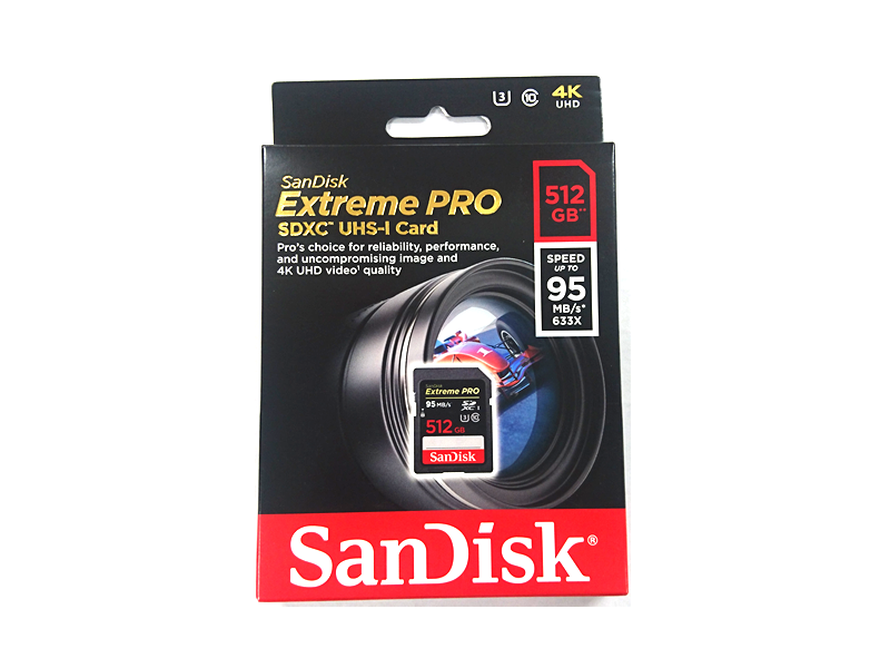 SanDisk SDSDXPA-512G-G46 ExtremePro SDXCカード 512GB UHS-I(U3)対応 [海外並行輸入
