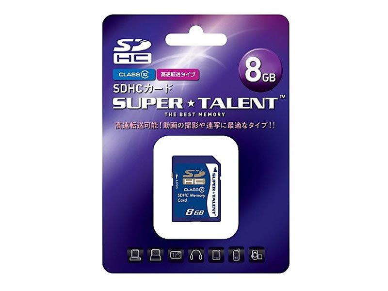 まとめ)スーパータレント SDHCカードCLASS10 8GB ST08SDC10 1枚(×5) zRKJOVYRTx, メモリーカード -  centralcampo.com.br