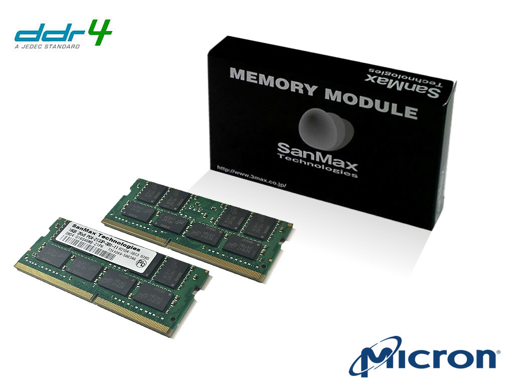 SKhynix ノート用 DDR4-3200 S.O.DIMM 16GB(8GBx2枚組)メモリー