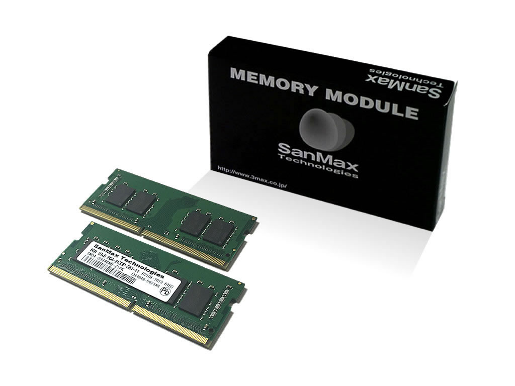 SanMax SMD4-S64G88H-32AA-D ノート用 DDR4-3200 64GB(32GBx2枚組