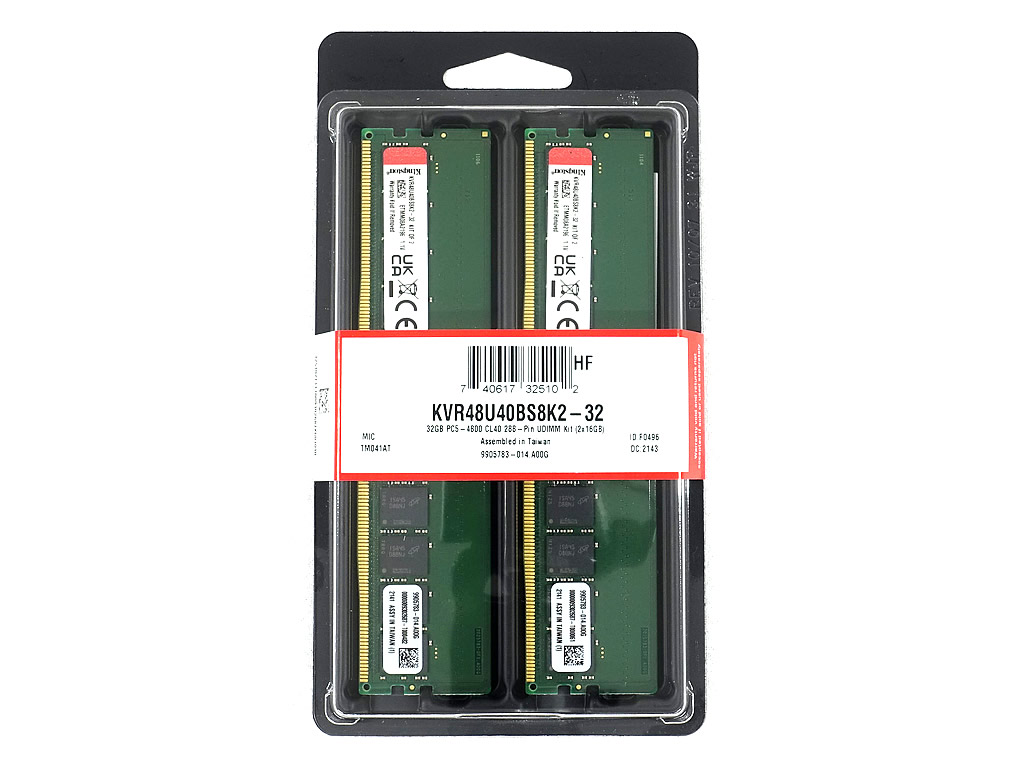 Kingston　28,600円 DDR5-4800 CL40-39-39 32GB(16GBx2枚組) Kingston KVR48U40BS8K2-32 送料無料 【arkアーク】 など 他商品も掲載の場合あり