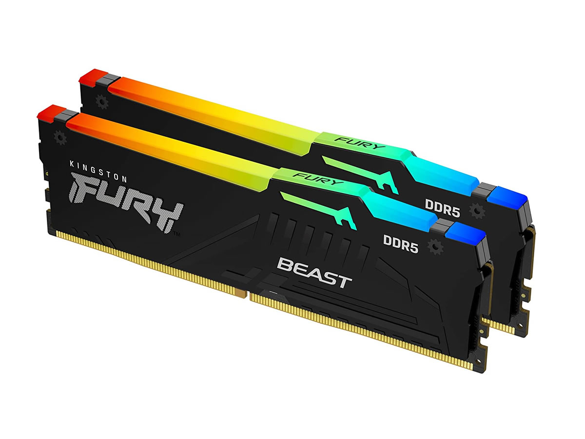 メモリ　7,920円 DDR5-5600 16GB(8GBx2枚組) Kingston KF556C40BBAK2-16 【arkアーク】で 他商品も掲載の場合あり