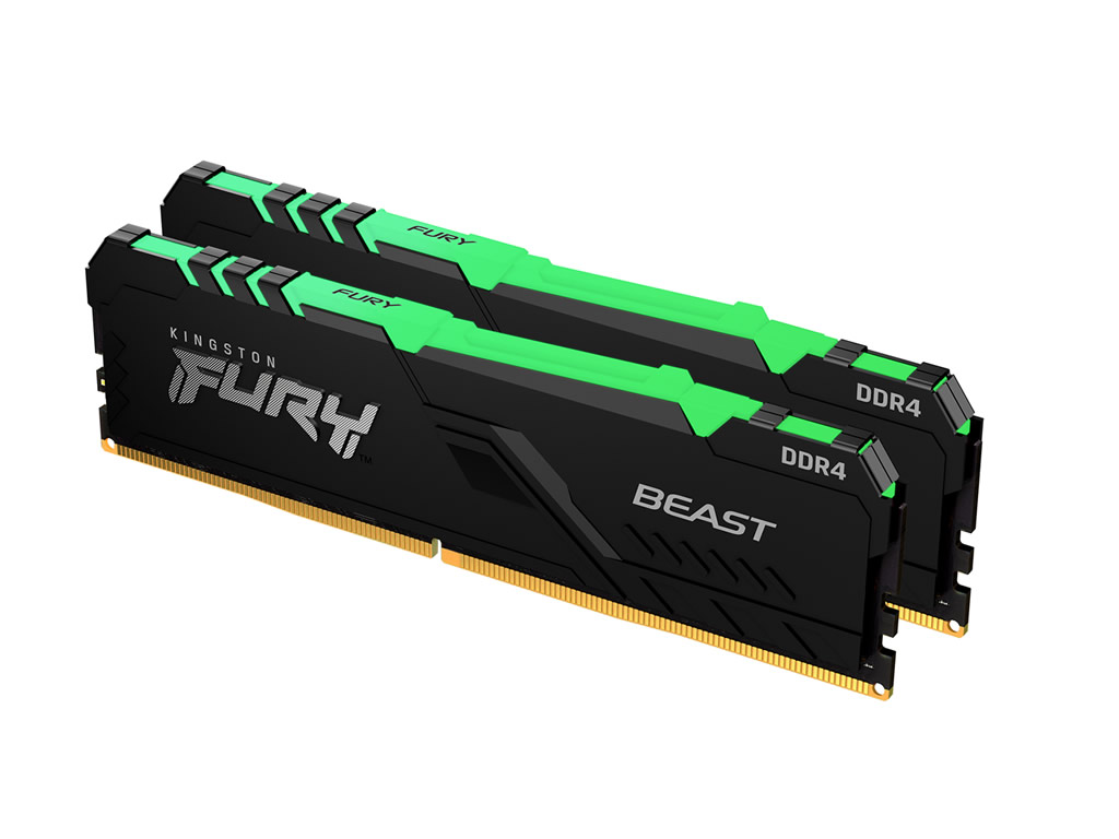 P*G様 【PCパーツ】メモリ DDR4-3600 32GB Kingston KF436C18BBK2/32 Beast DDR4 288pin DDR4-3600 CL18