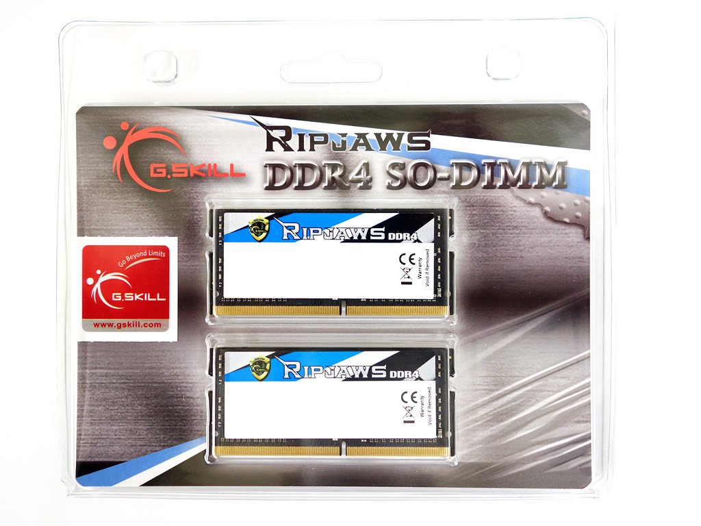 G Skill F4 2666c18d 32grs Ripjaws Ddr4 So Dimm ノート用 260pin S O Dimm Ddr4 2666 32gb 16gbx2枚組 Kit Cl18 18 18 43 1 20volt 製品詳細 パソコンshopアーク Ark