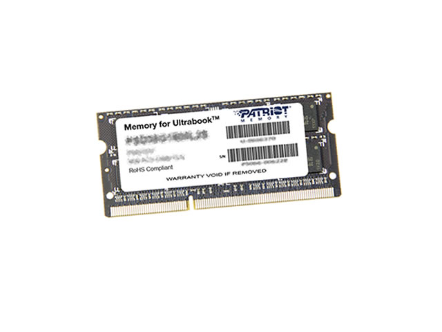 市場 Patriot DDR3 PC3-12800 ノートパソコン用メモリ 8GB 1600MHz Memory SODIMM CL11