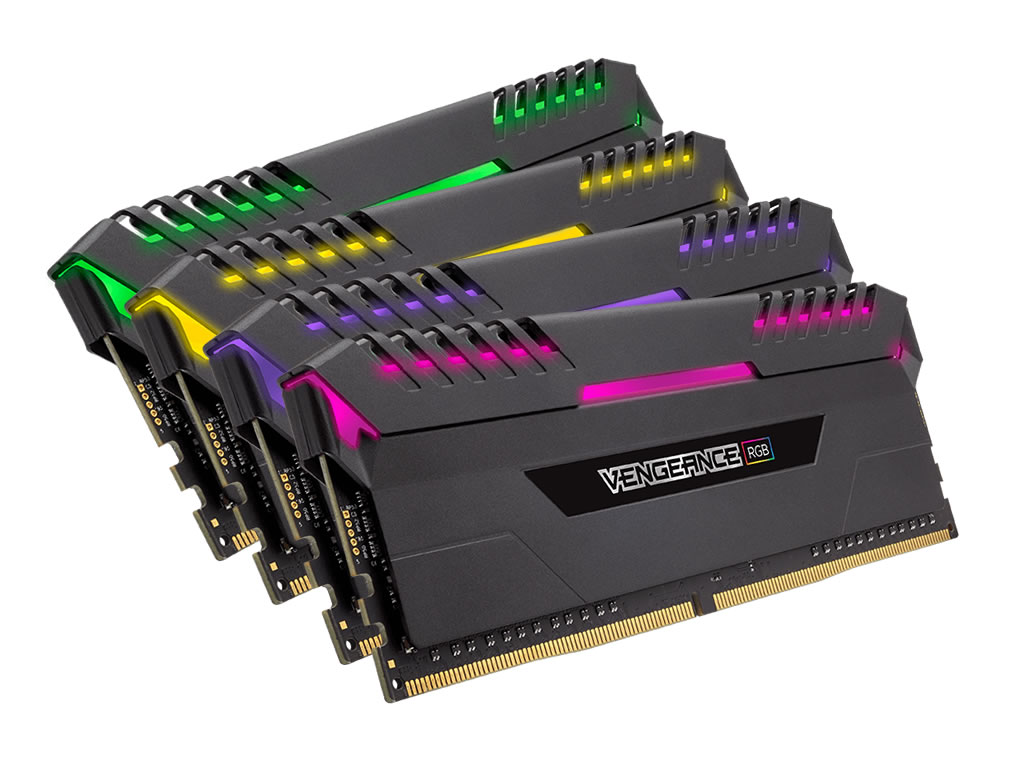 新しいブランド まんたろう商店CORSAIR DDR4-128GB 3200MHz CL16 デスクトップPC用メモリ VENGEANCE RGB  RS 128GB 32