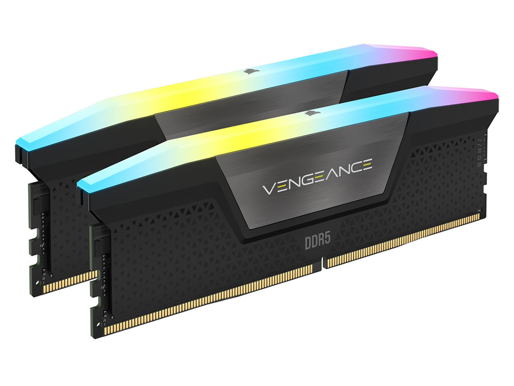 Corsair CMH32GX5M2B5200C40 VENGEANCE RGB DDR5 288pin DDR5-5200 CL40-40-40 32GB(16GBx2枚組)SET 1.25Volt XMP3.0 - 製品詳細 | パソコンSHOPアーク(ark) Corsair CMH32GX5M2B5200C40 VENGEANCE RGB DDR5 288pin DDR5-5200 CL40-40-40 32GB(16GBx2枚組)SET 1.25Volt XMP3.0 - 製品詳細 | パソコンSHOPアーク(ark)