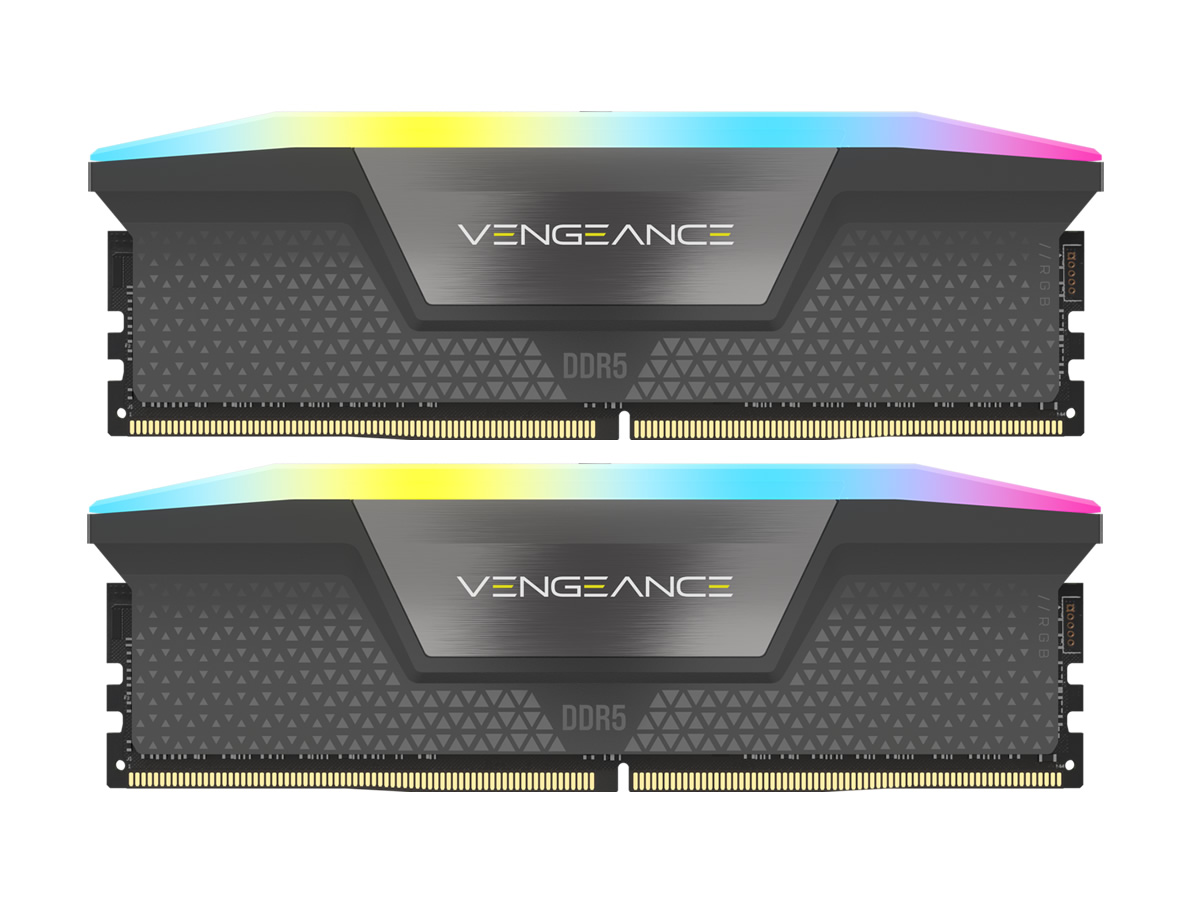 Corsair CMH32GX5M2B5200Z40 VENGEANCE RGB DDR5 288pin DDR5-5200 CL40-40-40 32GB(16GBx2枚組)SET 1.25Volt EXPO - 製品詳細 | パソコンSHOPアーク(ark) Corsair CMH32GX5M2B5200Z40 VENGEANCE RGB DDR5 288pin DDR5-5200 CL40-40-40 32GB(16GBx2枚組)SET 1.25Volt EXPO - 製品詳細 | パソコンSHOPアーク(ark)
