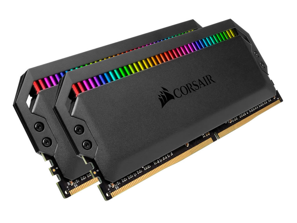 Corsair CMT32GX4M2Z3600C18 DOMINATOR PLATINUM RGB DDR4 288pin DDR4-3600 CL18 -22-22-42 32GB(16GBx2枚組)SET 1.35Volt XMP2.0 - 製品詳細 | パソコンSHOPアーク（ark）
