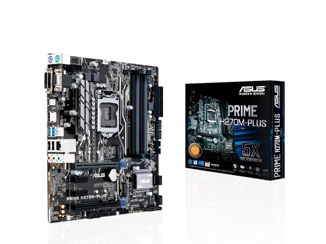 Asus Prime H270m Plus インテル 200シリーズ Lga1151対応 Intel H270チップセット搭載microatxマザーボード 製品詳細 パソコンshopアーク Ark