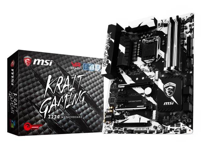 Msi Z270 Krait Gaming インテル 200シリーズ Lga1151対応 Intel Z270チップセット搭載atxマザーボード 製品詳細 パソコンshopアーク Ark