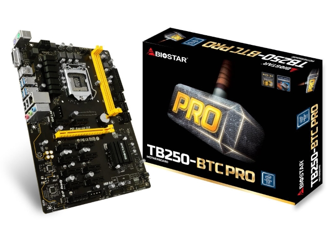 BIOSTAR TB250-BTC PRO インテル 200シリーズ LGA1151対応 intel B250 ...