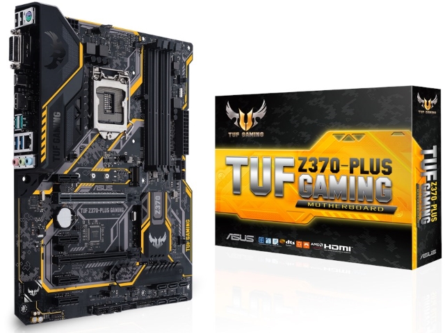 ASUS TUF Z370-PLUS GAMING インテル 300シリーズ LGA1151対応 intel Z370チップセット搭載ATXマザーボード  - 製品詳細 | パソコンSHOPアーク（ark）