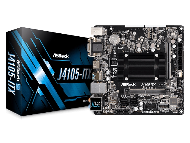 ASRock J4105-ITX インテル Gemini Lakeシリーズ intel Celeron J4105搭載Mini-ITXマザーボード -  製品詳細 | パソコンSHOPアーク（ark）
