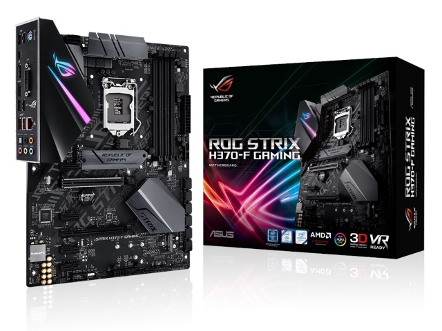 Asus Rog Strix H370 F Gaming インテル 300シリーズ Lga1151対応 Intel H370チップセット搭載atxマザーボード 製品詳細 パソコンshopアーク Ark