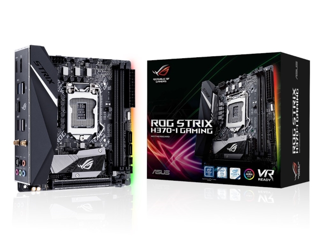 Asus Rog Strix H370 I Gaming インテル 300シリーズ Lga1151対応 Intel H370チップセット搭載mini Itxマザーボード 製品詳細 パソコンshopアーク Ark