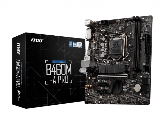 MSI B460M-A PRO インテル 400シリーズ LGA1200対応 intel B460チップセット搭載MicroATXマザーボード -  製品詳細 | パソコンSHOPアーク（ark）