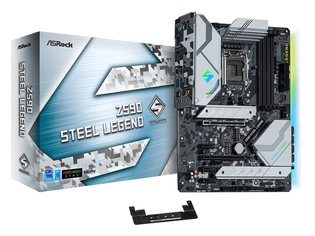 ASRock Z590 Steel Legend インテル 500シリーズ LGA1200対応 intel 