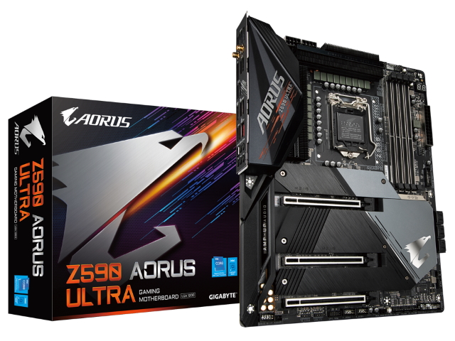 GIGABYTE Z590 AORUS ULTRA　29,980円 Z590チップセット搭載ATXマザーボード など 【arkアーク】