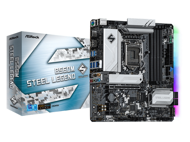 Asrock B560m Steel Legend インテル 500シリーズ Lga10対応 Intel B560チップセット搭載microatxマザーボード 製品詳細 パソコンshopアーク Ark Asrock B560m Steel Legend インテル 500シリーズ Lga10対応 Intel B560チップセット搭載microatxマザーボード 製品詳細 パソコンshopアーク Ark