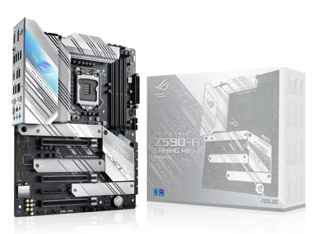 Asus Rog Strix Z590 A Gaming Wifi インテル 500シリーズ Lga10対応 Intel Z590 チップセット搭載atxマザーボード 製品詳細 パソコンshopアーク Ark