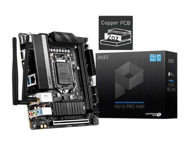 Msi H510i Pro Wifi インテル 500シリーズ Lga10対応 Intel H510チップセット搭載mini Itxマザーボード 製品詳細 パソコンshopアーク Ark