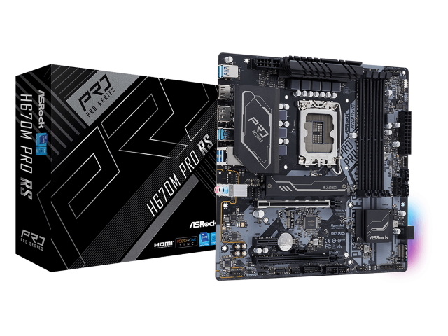 ASRock マザーボード B660 Pro RS Intel B660 シリーズ CPU (LGA1700