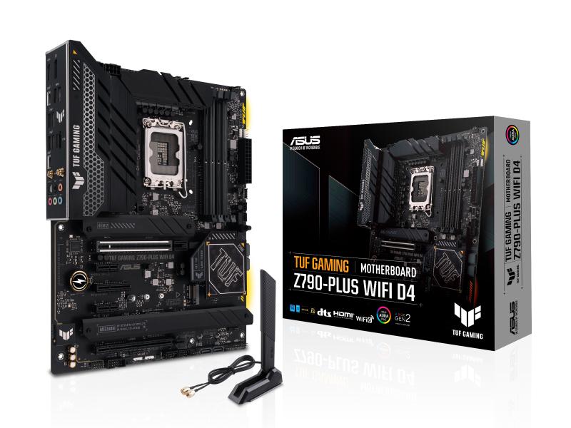ASUS TUF GAMING Z790-PLUS WIFI D4 インテル 700シリーズ LGA1700対応 intel  Z790チップセット搭載ATXマザーボード - 製品詳細 | パソコンSHOPアーク（ark）