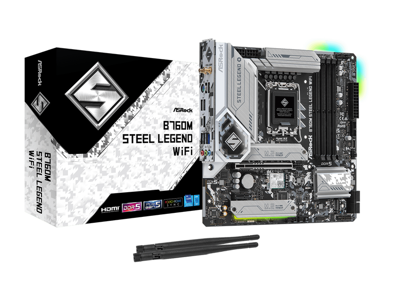 商品レビュー詳細 | ASRock B760M Steel Legend WiFi インテル 700