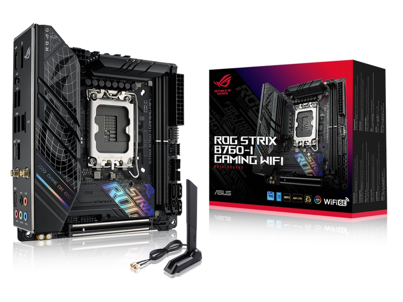 ASUS ROG STRIX B760-I GAMING WIFI インテル 700シリーズ LGA1700対応