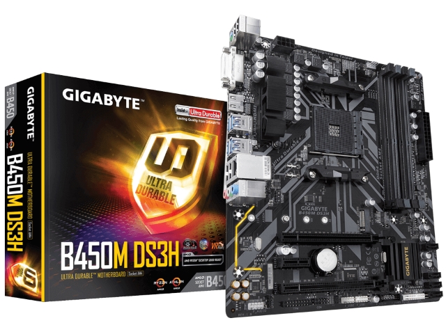 GIGABYTE B450M DS3H AMD 400シリーズ Socket AM4対応 AMD B450チップセット搭載MicroATXマザーボード  - 製品詳細 | パソコンSHOPアーク（ark）