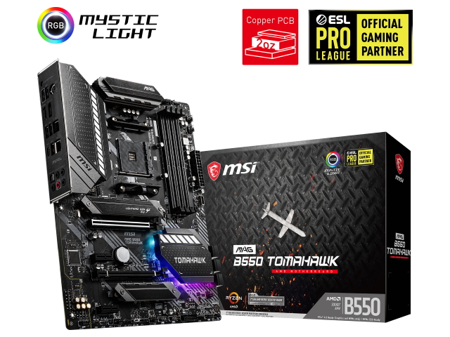 MSI MAG B TOMAHAWK AMD シリーズ Socket AM4対応 AMD B