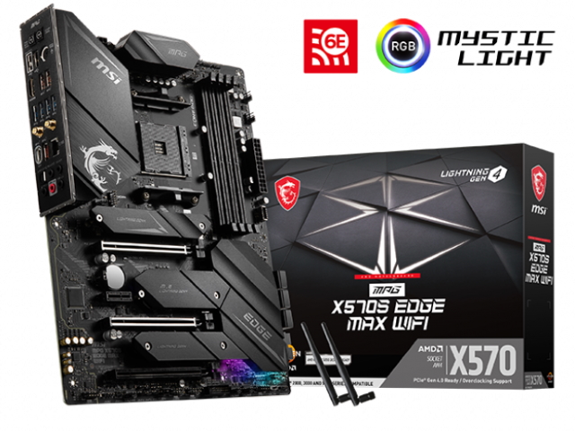 Msi Mpg X570s Edge Max Wifi Amd 500シリーズ Socket Am4対応 Amd X570チップセット搭載atxマザーボード 製品詳細 パソコンshopアーク Ark