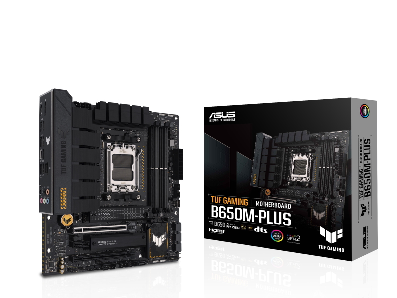 ASUS TUF GAMING B650M-PLUS AMD 600シリーズ Socket AM5対応 AMD B650