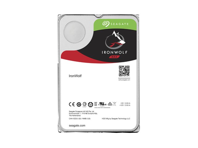Seagate ST8000VN0022 IronWolf 8TB 3.5インチ SATA 7200rpm RV