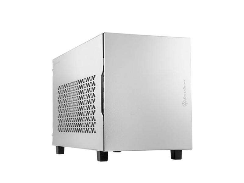 NCASE M1 Silver V5 10000 Mini-ITX対応、アルミ製フロントパネル
