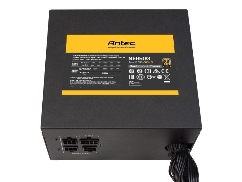 Antec NE650 GOLD NeoECO GOLD - 製品詳細 | パソコンSHOPアーク（ark）