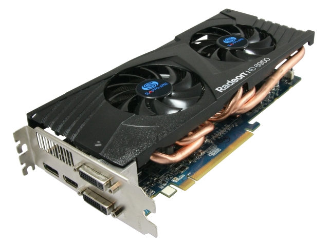 SAPPHIRE HD6950 2G GDDR5 PCI-E DL-DVI-I+SL-DVI-D/HDMI/DP W/DUAL