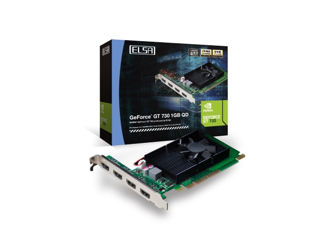 Elsa Gd730 1gerqd Elsa Geforce Gt 730 1gb Qd Geforce Gt 730 1gb 64 Bit Ddr3 Pci Express対応ビデオカード 製品詳細 パソコンshopアーク Ark