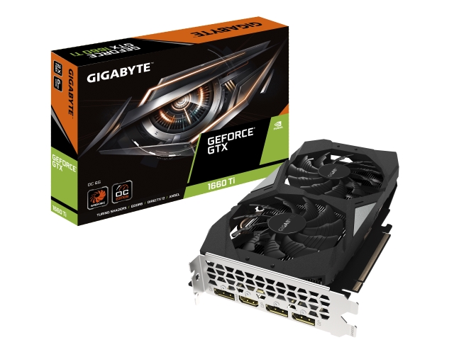 GIGABYTE GeForce GTX 1660 Ti OC 6G WINDFORCE GEFORCE GTX 1660 Ti