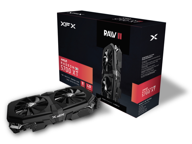 XFX RADEON RX 5700 XT 8GB GDDR6 RAW II RAW Edition RADEON ...