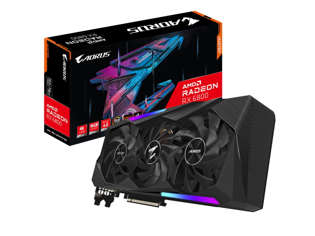 GIGABYTE AORUS Radeon RX 6800 MASTER 16G　139,980円 【arkアーク】