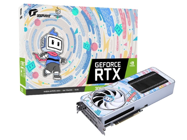 Colorful Igame Geforce Rtx 3060 Bilibili E Sports Edition Oc 12g Igame Geforce Rtx 3060 12gb 192 Bit Gddr6 Pci Express対応ビデオカード 製品詳細 パソコンshopアーク Ark
