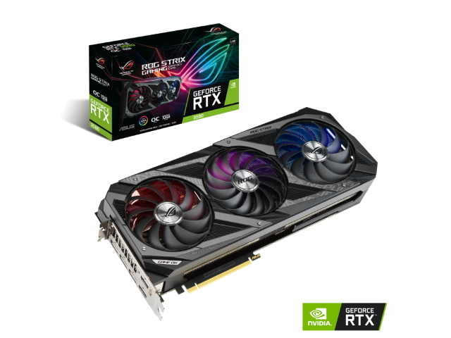 Asus Rog Strix Rtx3080 O10g V2 Gaming Strix シリーズ Geforce Rtx 3080 Lhr 10gb 320 Bit Gddr6x Pci Express対応ビデオカード 製品詳細 パソコンshopアーク Ark