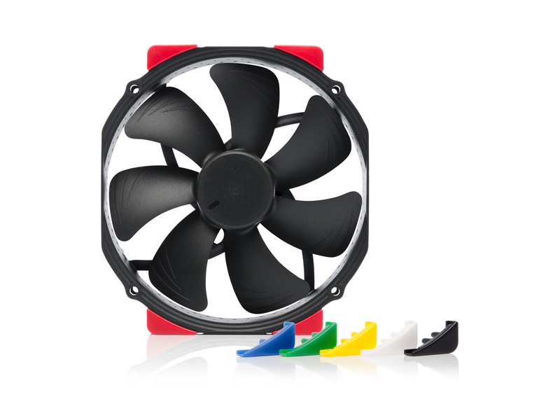 Noctua NF-A14 PWM chromax.black.swap chromax 140x140x25mm, 1500rpm