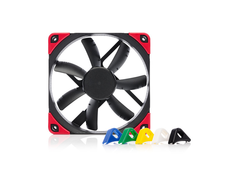 Noctua NF-A12×25 PWM 12cmファン　6個セット Noctua NF-A12x25 PWM chromax.black.swap | PCパーツ,ファン類