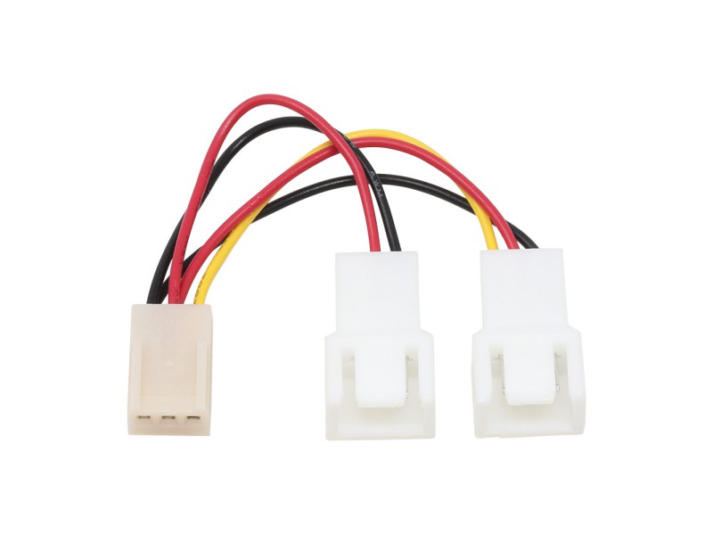 AINEX CA-086 ファン用二股電源ケーブル - 製品詳細 | パソコンSHOP