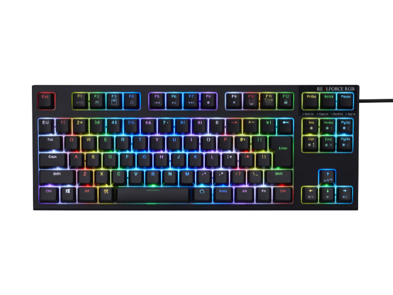 送料＆加工料込 【新品未開封】 東プレ REALFORCE RGB 新品 日本語配列