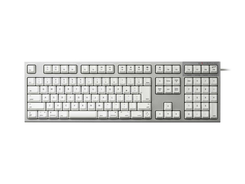 東プレ Realforce Sa For Mac Apc 静音 日本語114配列 シルバー 白 All30g 昇華印刷 R2 製品詳細 パソコン Shopアーク Ark